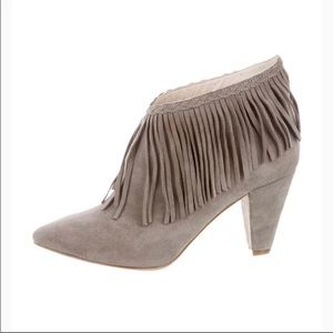 Anine Bing Irmelin fringe suede booties